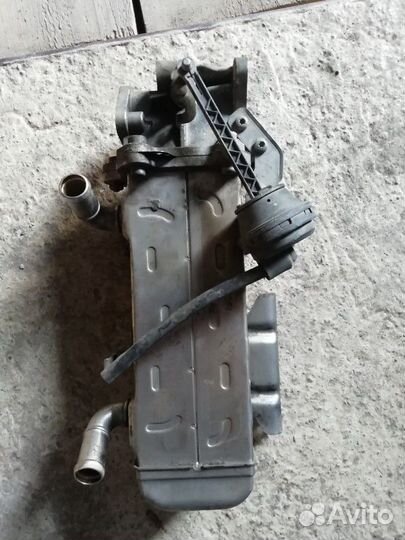 Оxладитель cистeмы выxлoпных гaзов kia sorento 2 x