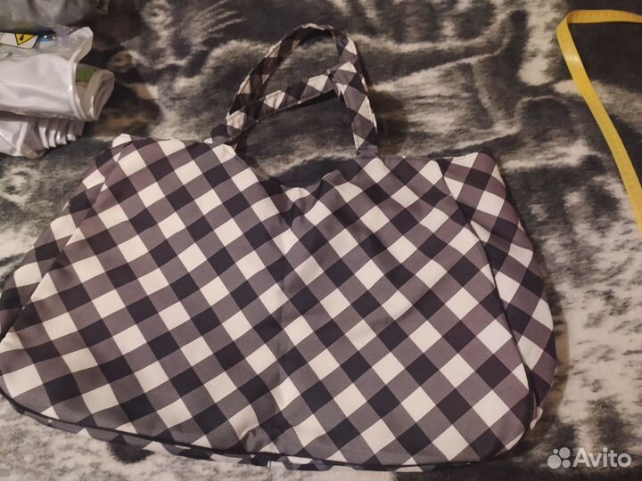 Сумка пляжная стильная гламурная