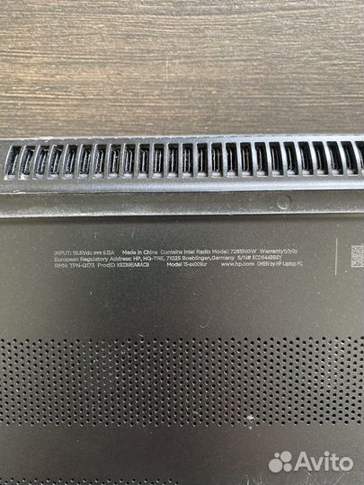 Игровой ноутбук hp omen intelcore i7