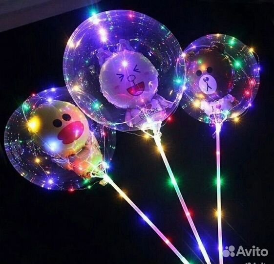 Светящиеся шары вертолётики игрушки оптом 182