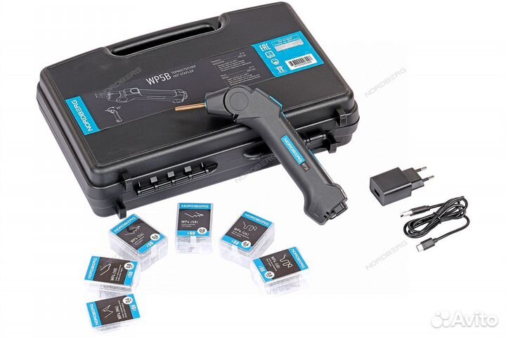 Термостеплер для ремонта пластика nordberg WP5B