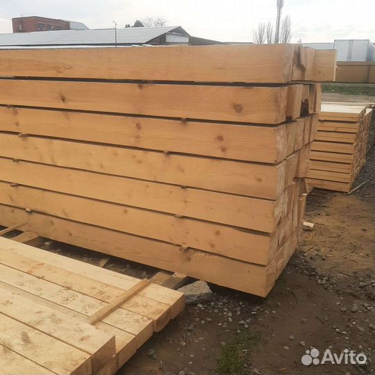 Брус 200*200*6000 сосна
