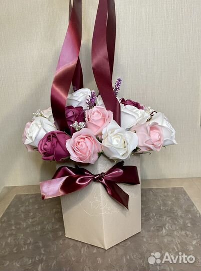 Букет из мыла