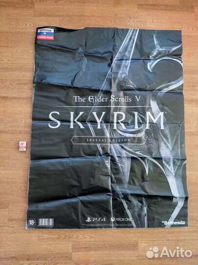 Официальные Промо Наклейки / Плакаты PS4 PC xbox