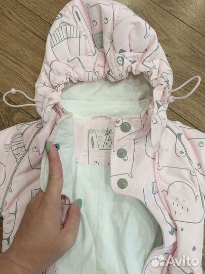 Зимний комбинезон трансформер crokid 62-68