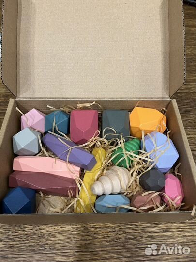 Настольная игра головоломка Туми Иши (18 камней)