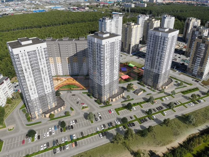 3-к. квартира, 88,2 м², 10/23 эт.