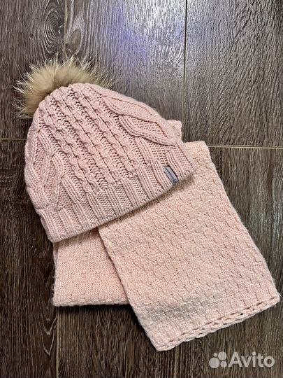 Шапка и шарф женские