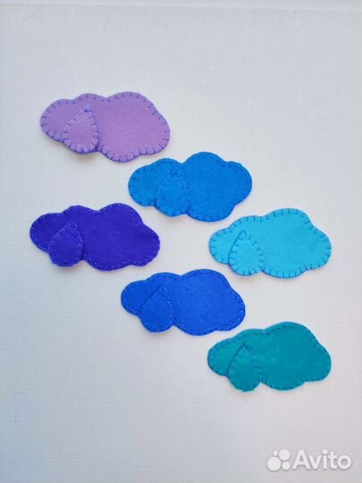 Развивающие игрушки из фетра