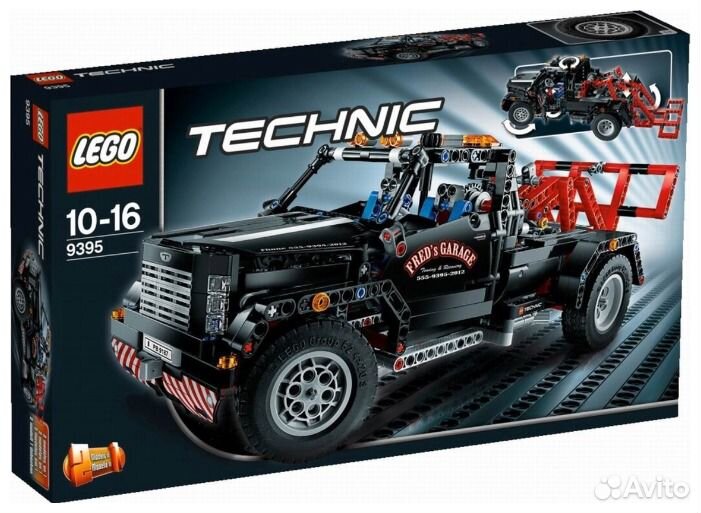 Lego Technic 9395 Тягач Лего, оригинал, 954 детали