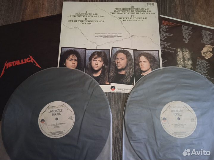 Lp Metallica / Motley Crue / Thanatos