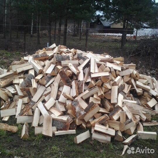 Дрова колотые,чурками (береза,ольха) с доставкой