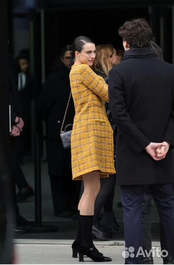 Пальто женское шерстяное chanel