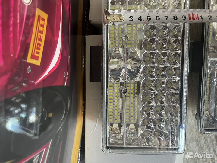 Светодиодные фары с дальний ближний 252W цена 2шт