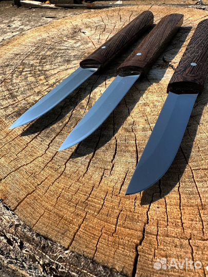 Дамский нож с деревянными ножнами из стали х12мф