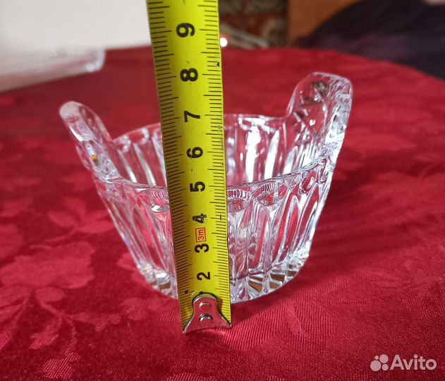 Салатники хрустальные