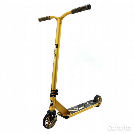 Самокат трюковый Y-scoo FLY 120 mm bronzat