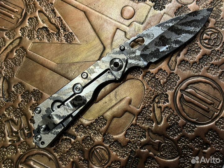 Нож Strider SnG Performance Copyright Camo