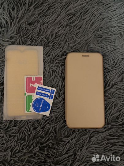 Чехол на редми 8А+ стекло