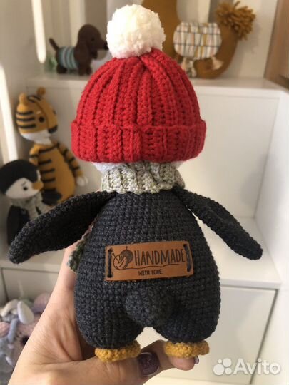 Игрушка ручной работы Пингвин