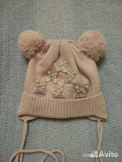 Шапки весна-осень, размеры от 38 до 46