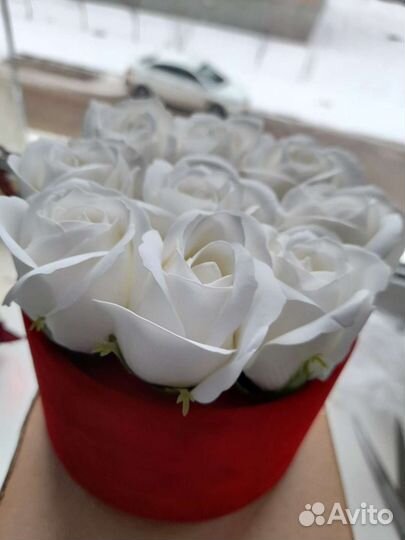 Букет из мыльных роз к 8 марту