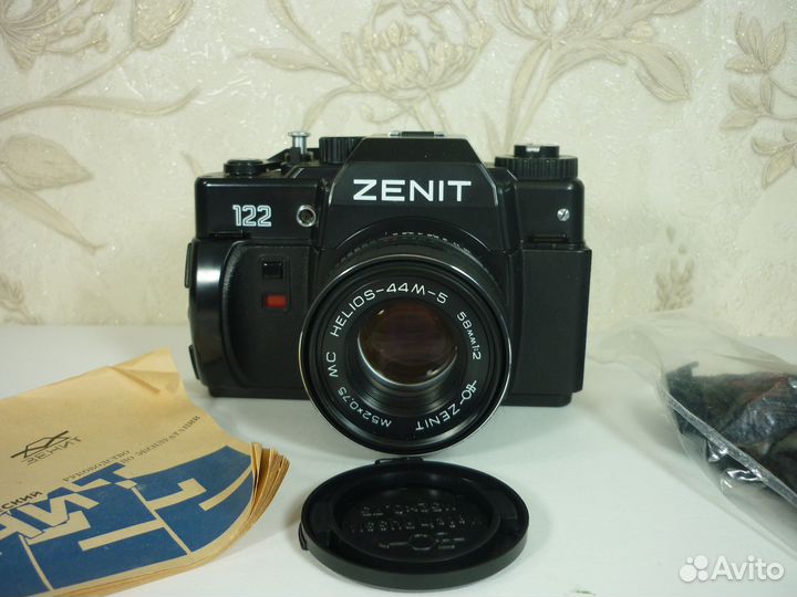 Фотоаппарат Зенит 122 Гелиос 44м-5 паспорт