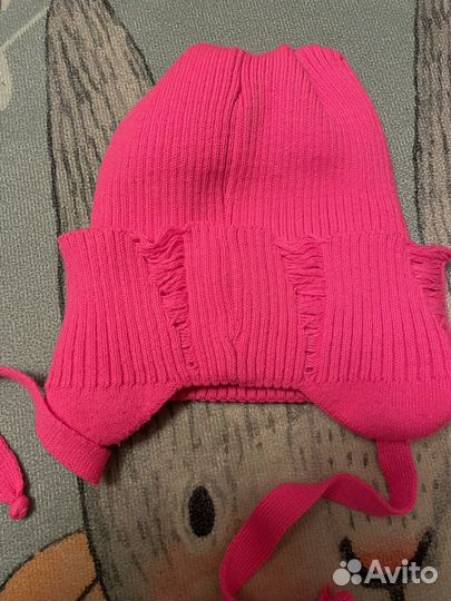 Шапка зимняя для девочки 52 54