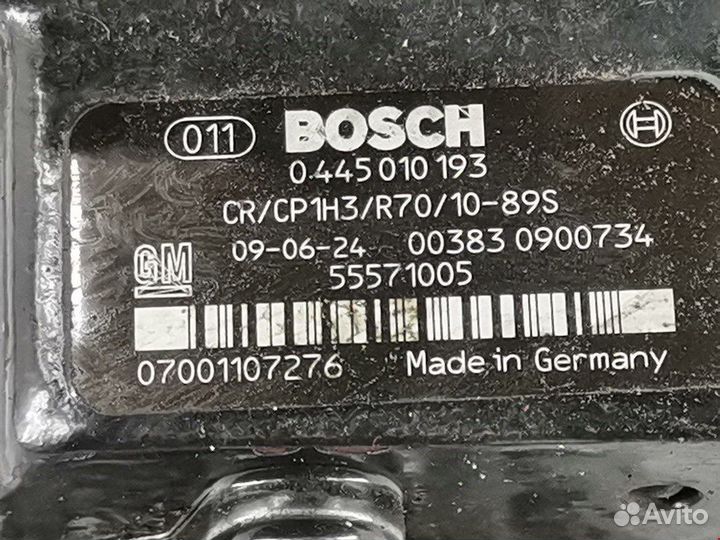 Тнвд для Opel Insignia 1 55597787