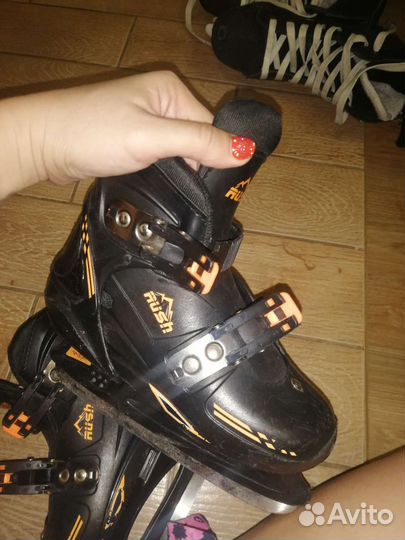 Коньки в хорошем состоянии размер 29-3