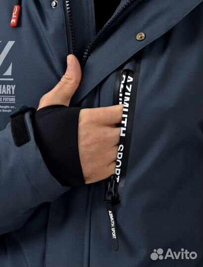 Мужская зимняя куртка парка 50