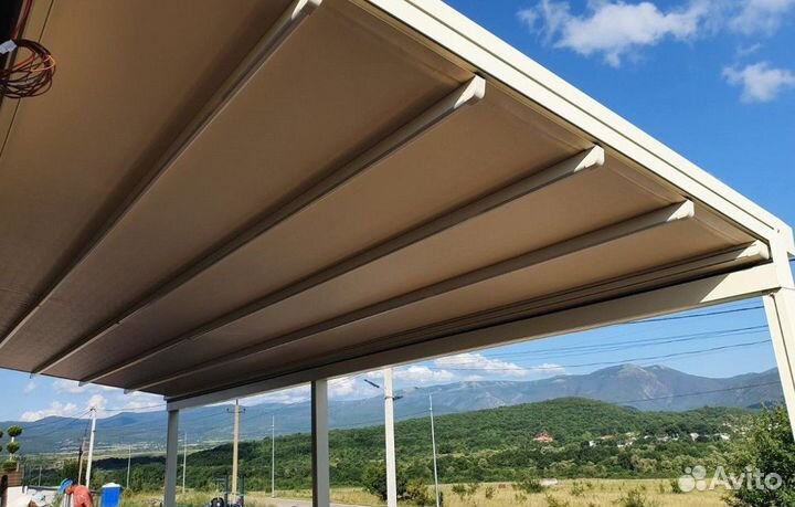 Террасная пергола 8 х 6 метров