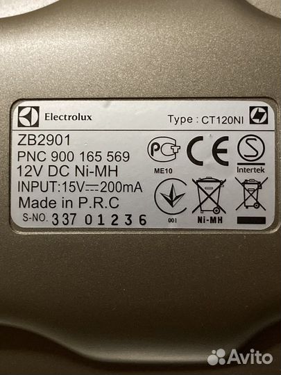 Пылесос Electrolux электровеник