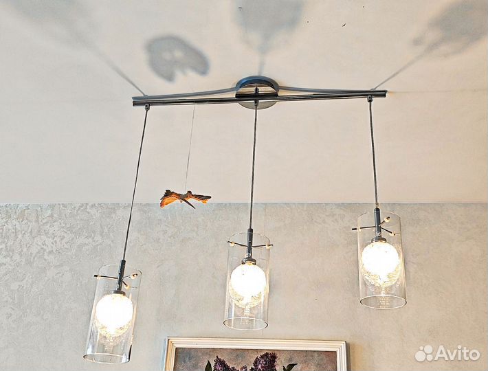 Люстра потолочная бу