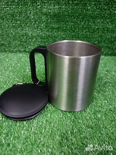 Термокружка с крышкой Mallony campeggio