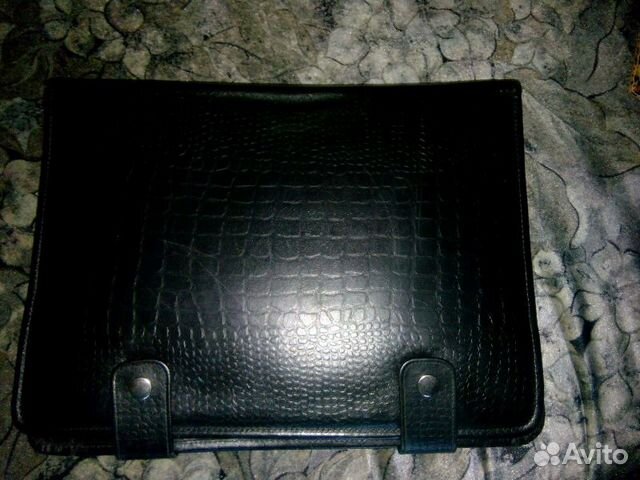 Папка кожаная для деловых бумаг,винтажная