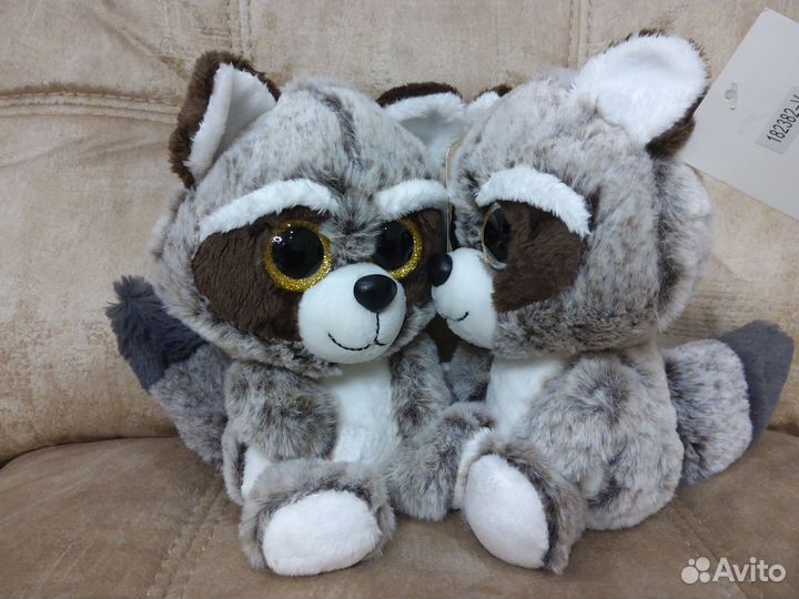 Енот глазастик - мягкая игрушка