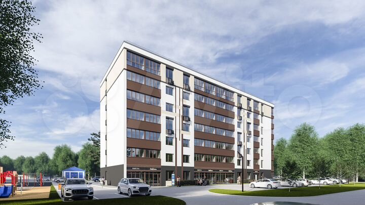 Квартира-студия, 40 м², 4/7 эт.