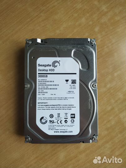 3 Tb Seagate Desktop HDD SATA-3