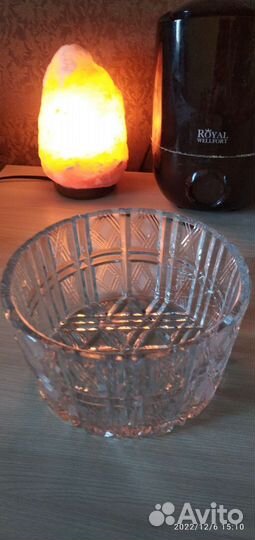 Хрустальная ваза времен СССР