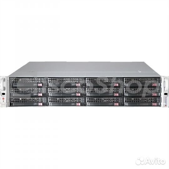 Платформа Supermicro 2U SSG-6029P-E1CR12T, Два про