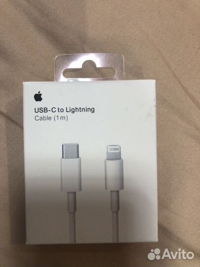 Кабель Lightning Apple USB-C to Lightning Cable 1m