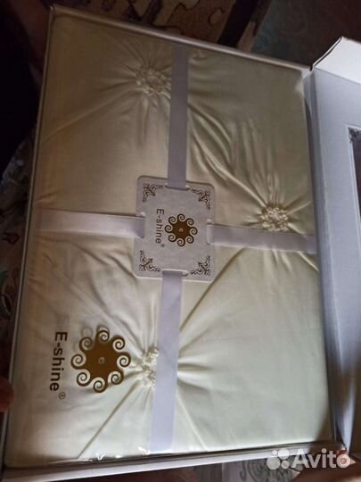 Постельное белье евро новое