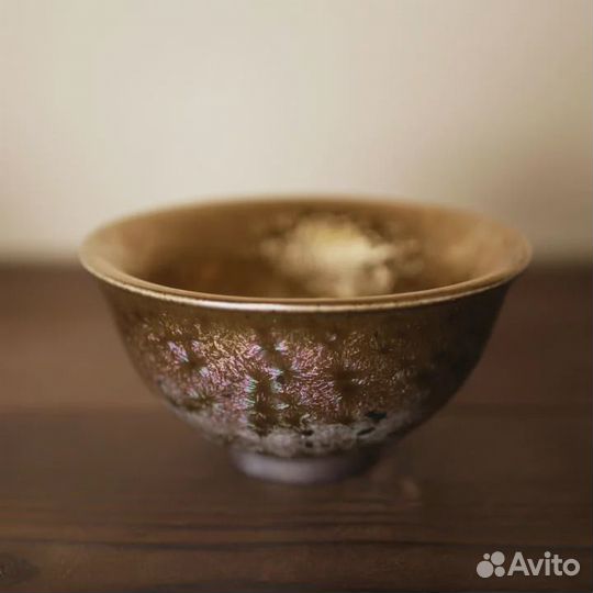 Пиала для чая в глазури 