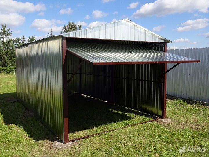 Гараж металлический пенал