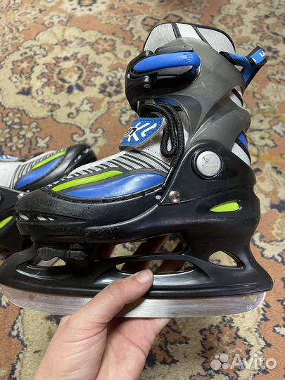 Коньки детские раздвижные 26-29р