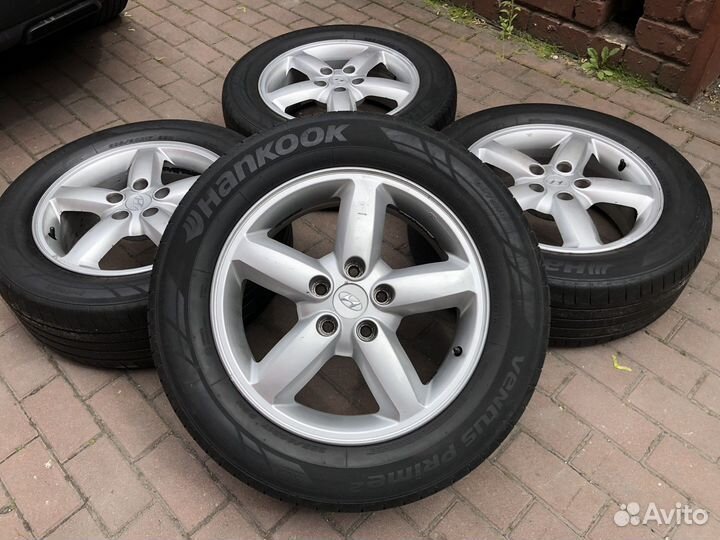 Диски R17 Hyundai с резиной