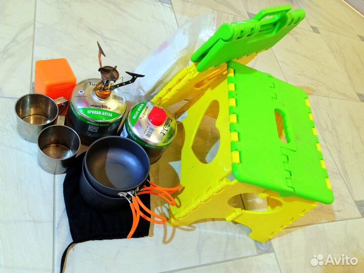 Комплект для туристической кухни на 2х