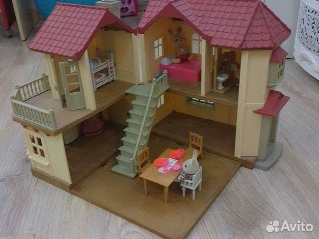 Sylvanian Families сильвания домик с мебелью