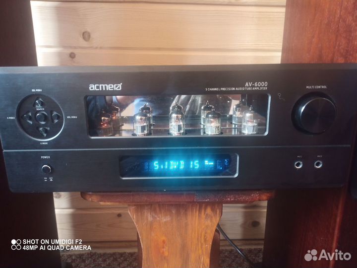 Усилитель с ламповым предварительным